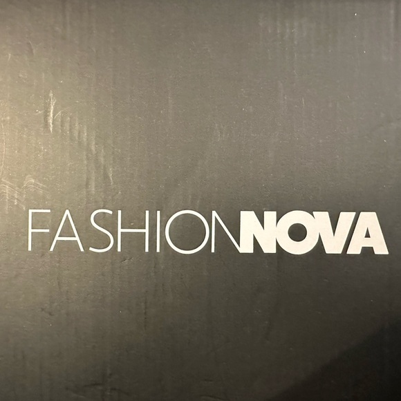 Fashion Nova Black Over-the-Knee Boots - Picture 6 of 9